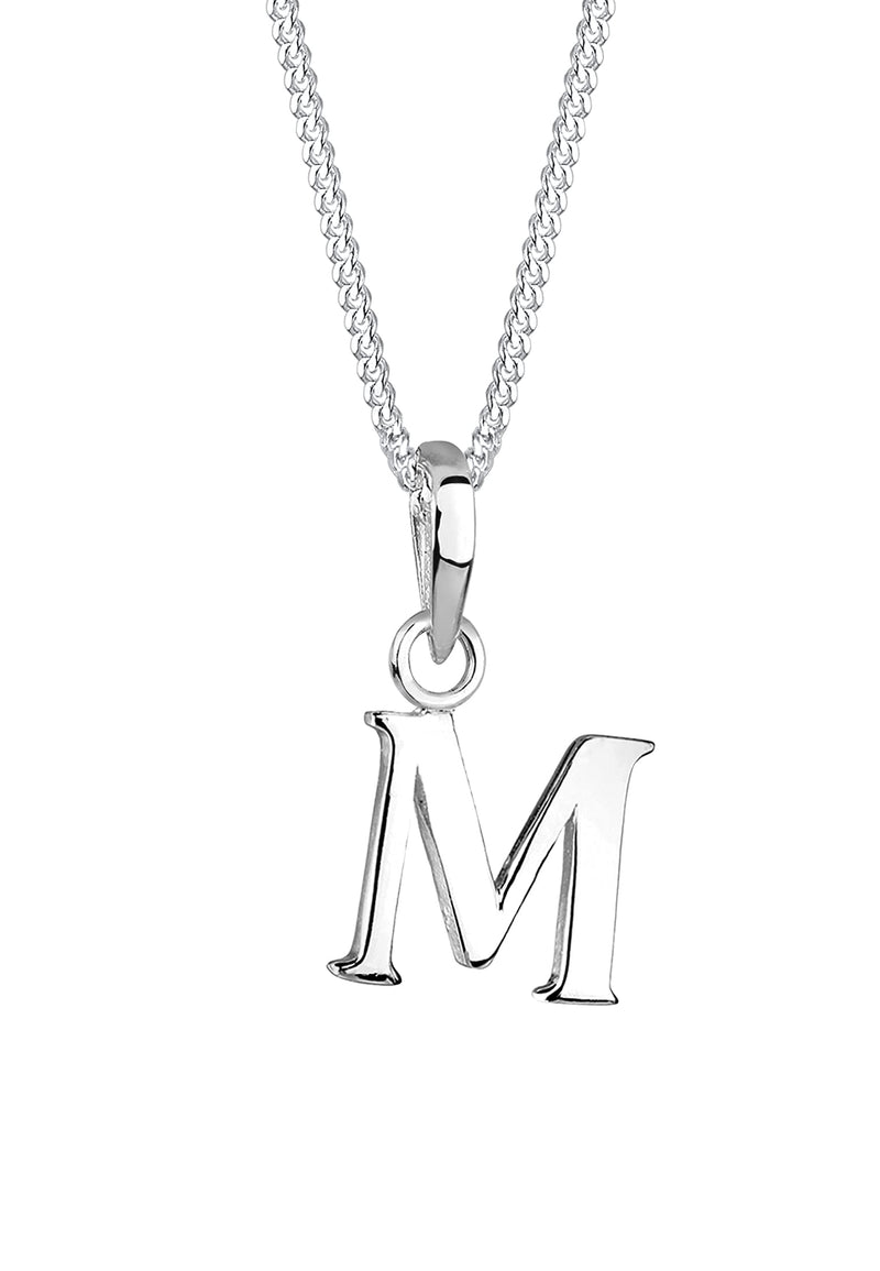 [Australia] - Elli Necklace Buchstabe M 925 Sterling Silber 