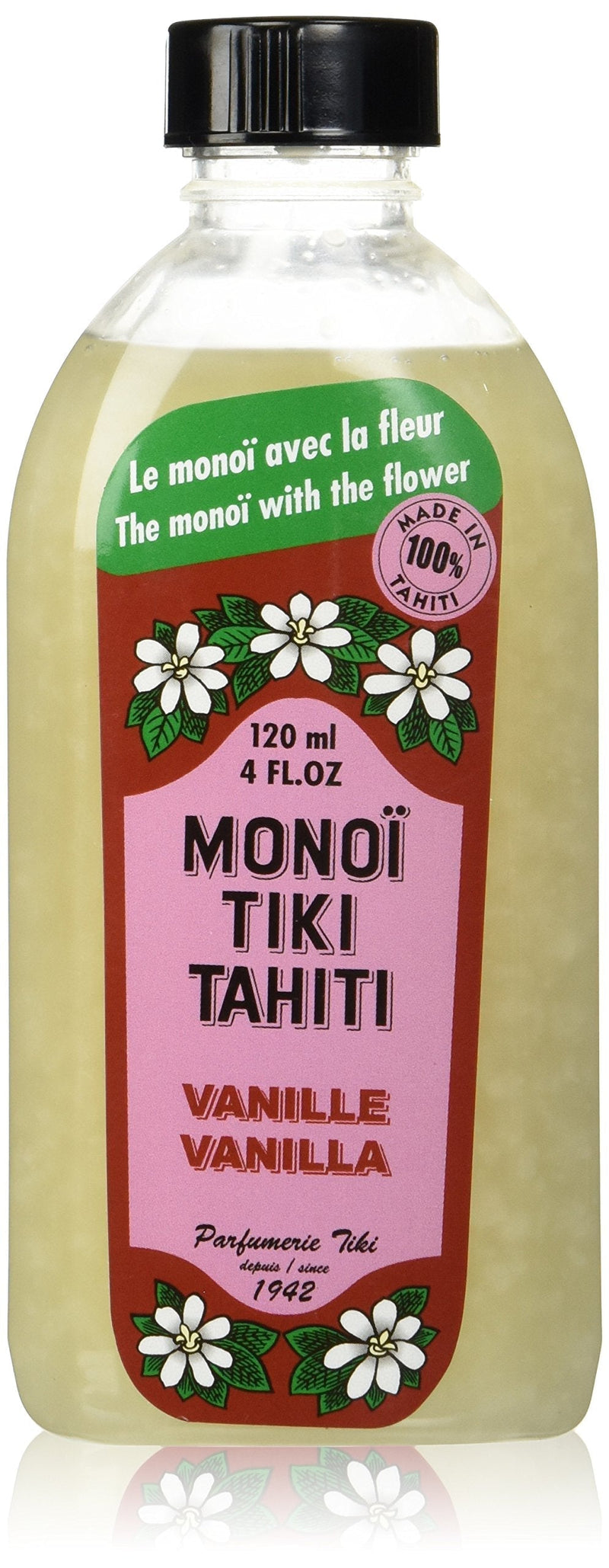 [Australia] - Coconut Oil Vanilla Monoi Tiare Cosmetics 4 oz Oil 