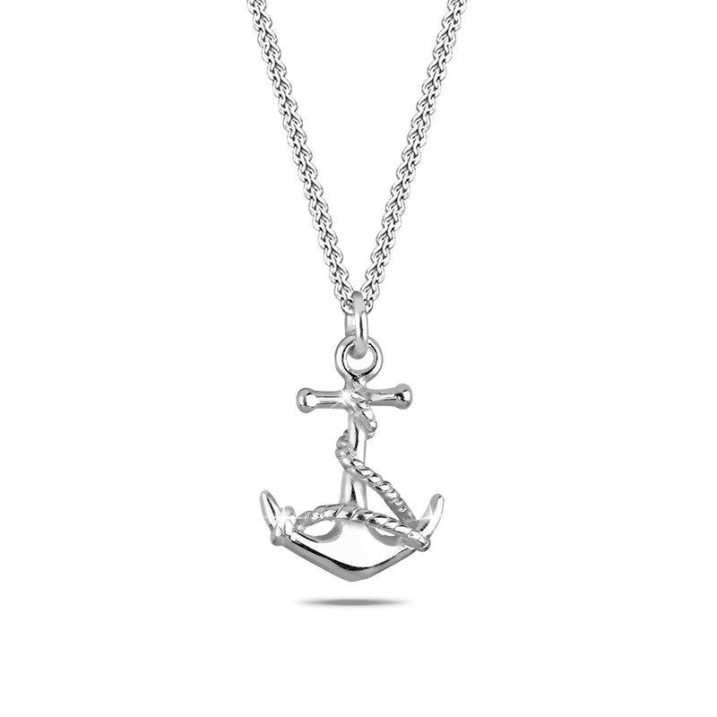 [Australia] - Elli Necklace Women Anchor Pendant Maritime in 925 Sterling Silver 