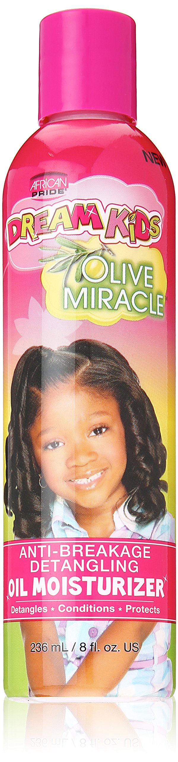 [Australia] - African Pride Dream Kids Olive Miracle Anti-Breakage Detangling Oil Moisturizer 236 ml/8 fl.oz 