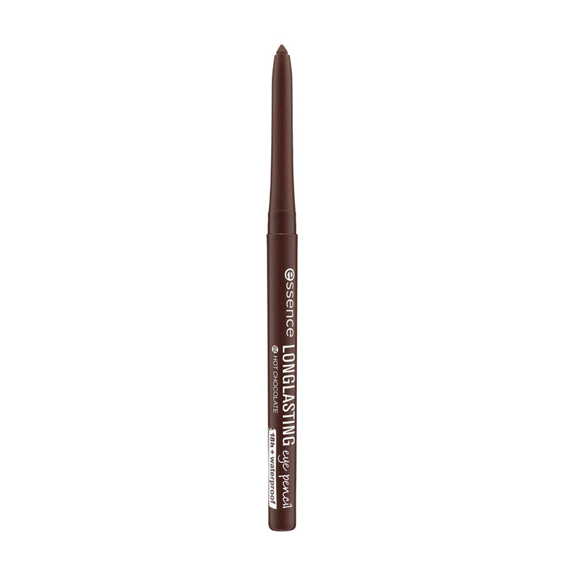 [Australia] - Essence Long-Lasting Eye Pencil, Kajal, 18 Hour Hold, Waterproof, No. 02 Hot Chocolate, Brown, Defining, Long-Lasting, Vegan, Waterproof, Microplastic Particles Free (0.28 g) 02 Hot Chocolate - Pack of 1 0.28 g (Pack of 1) 