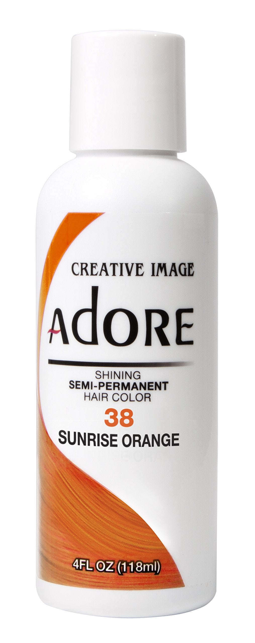 [Australia] - Adore Shining Semi Permanent Hair Colour, 38 Sunrise Orange ORANGE BLAZE(38)-118ml 118 ml (Pack of 1) 