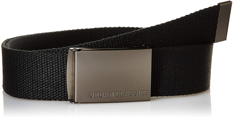 [Australia] - Urban Classics Gürtel Canvas Belt One Size Black 