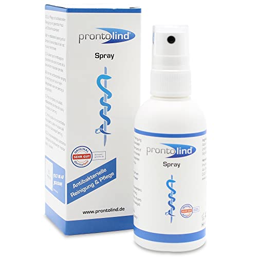 [Australia] - Prontolind spray 75 ml - For the antibacterial cleaning and care of piercings, tunnels, plugs and Body modifications - recommended by leading piercing studios! 