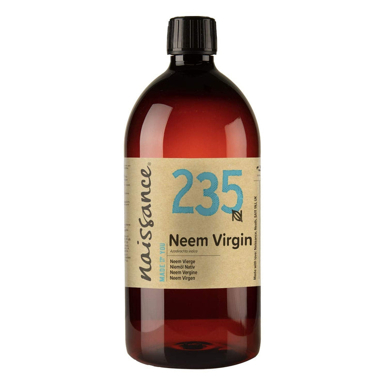 [Australia] - Naissance Virgin Neem Oil 1 Litre - Pure, Natural, Unrefined, Vegan and No GMO 