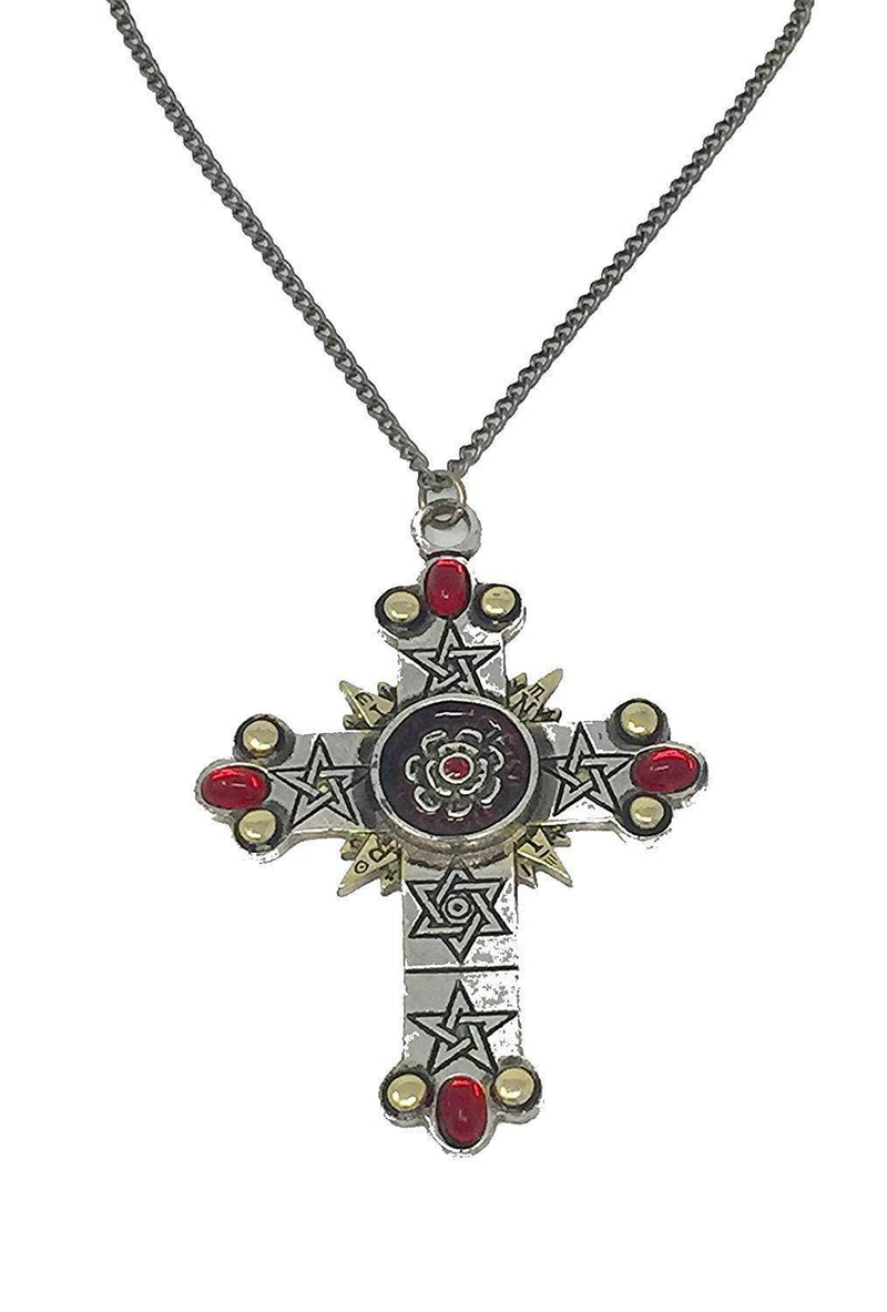 [Australia] - Forbidden Charms The Rose Cross to be Empowered to Any High Purpose Pendant Necklace Collection 