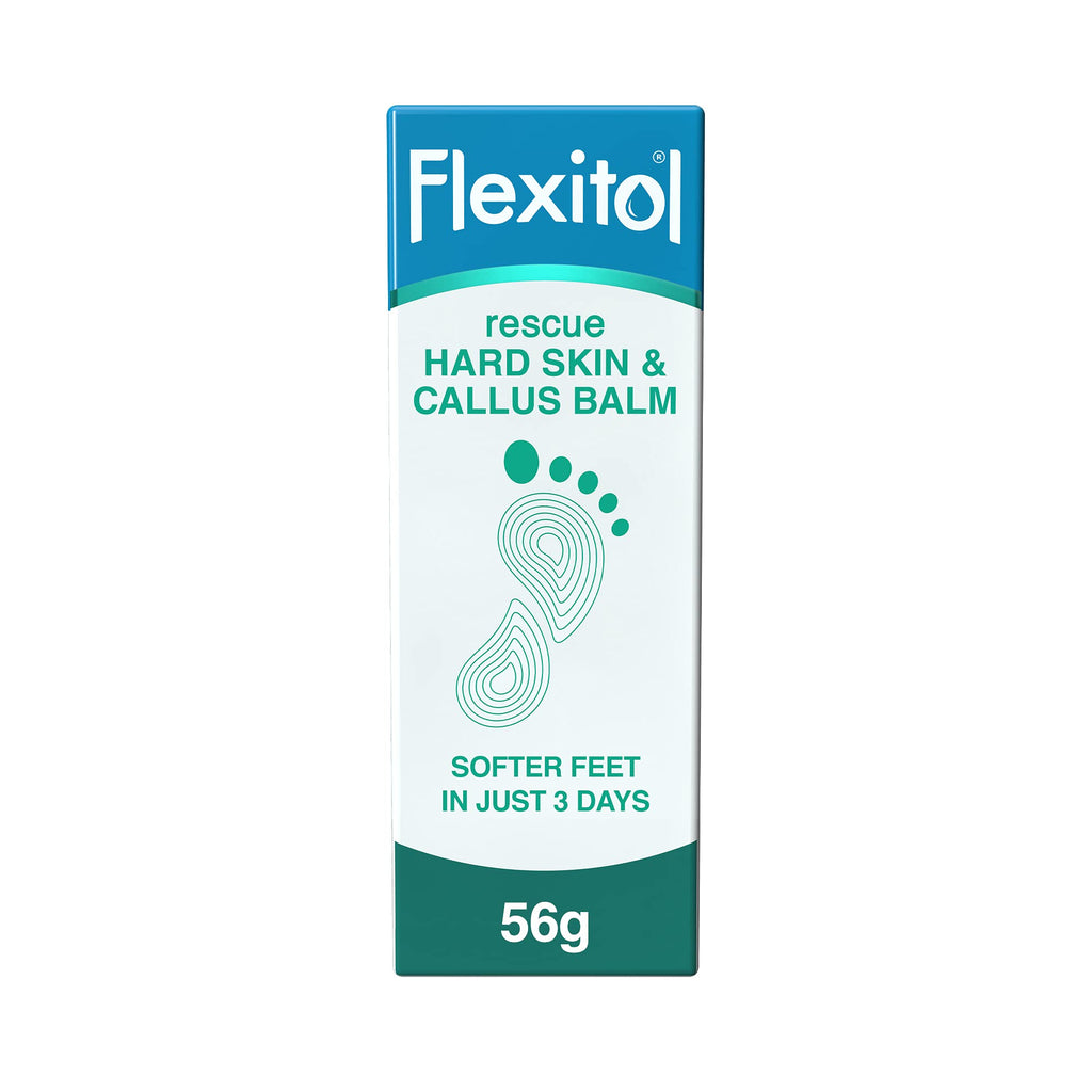 [Australia] - Flexitol Rescue Hard Skin and Callus Balm,  Softening Foot Cream with Glycolic and Salicylic Acid Suitable for Diabetics - 56 g 