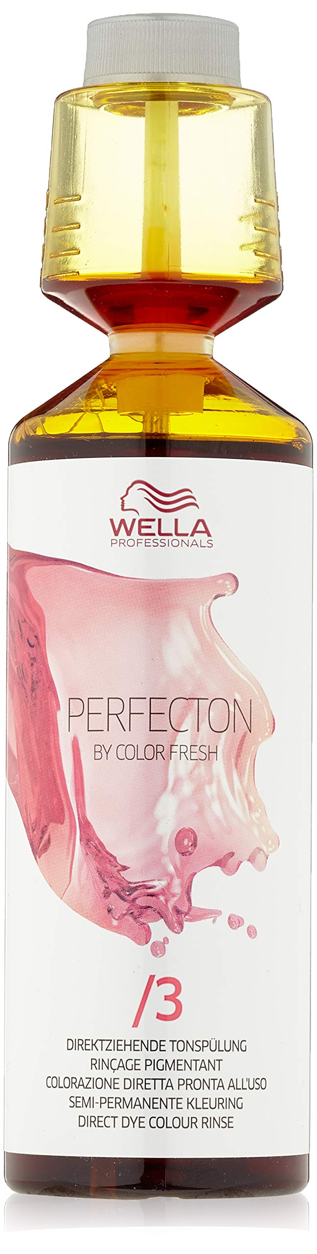 [Australia] - WELLA Perfection By Color Fresh Semi-Permanent Hair Colour, No. 3 Gold, 250ML 8005610588636 250 ml 