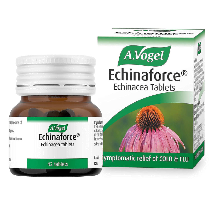 [Australia] - A.Vogel Echinaforce Echinacea Tablets | Relieves Cold & Flu Symptoms by Strengthening the immune System | 42 Tablets 