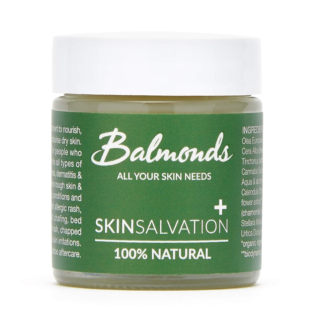 [Australia] - Balmonds Skin Salvation Eczema Cream 30ml - Eczema, Psoriasis and Dermatitis Ointment for Babies, Children and Adults - Made in UK 30 ml (Pack of 1) 