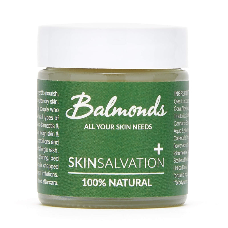 [Australia] - Balmonds Skin Salvation Eczema Cream 30ml - Eczema, Psoriasis and Dermatitis Ointment for Babies, Children and Adults - Made in UK 30 ml (Pack of 1) 