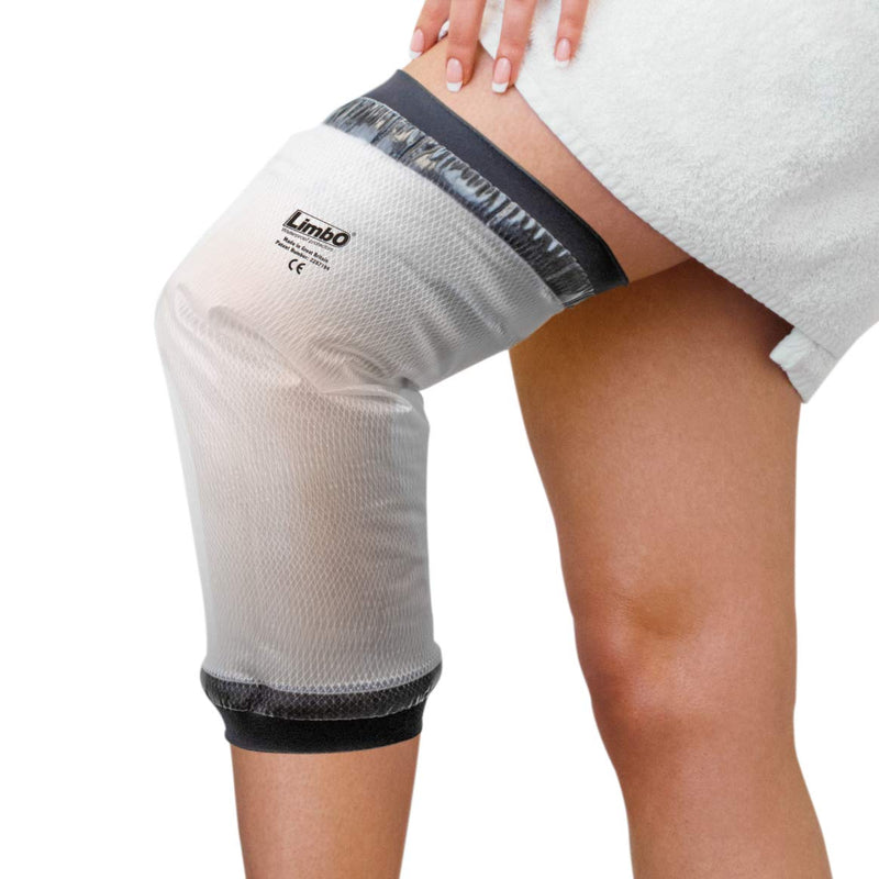 [Australia] - LimbO Waterproof Protectors Dressing Cover for Shower, Adult Knee M86, 39 to 54 cm Above Knee Circumference 