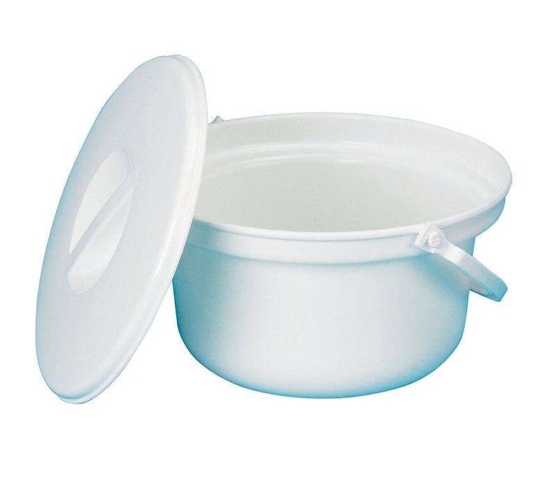 [Australia] - Performance Health Round Commode Bucket with Lid for Elderly, Handicapped and Disabled, Pan Capacity : Two Litres 