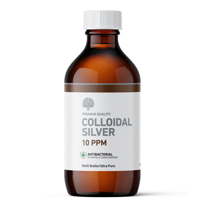 [Australia] - Nature's Greatest Secret Premium Quality Antibacterial 10ppm Colloidal Silver Bottle 300ml 