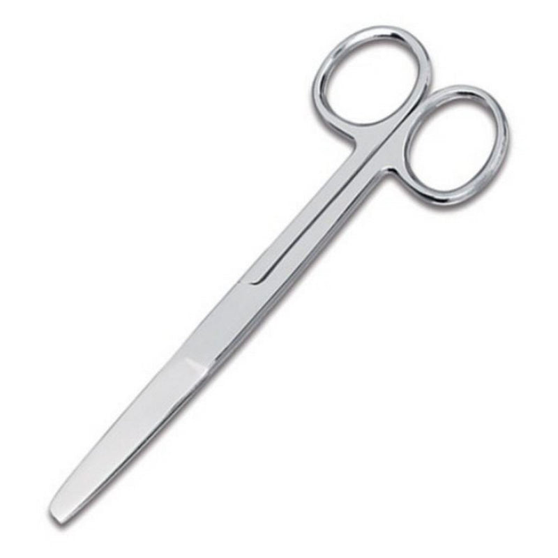 [Australia] - Instruments GB®- Quality Nursing Blunt/Sharp Dressing Scissors Brushed Stainless Steel Autoclavable 