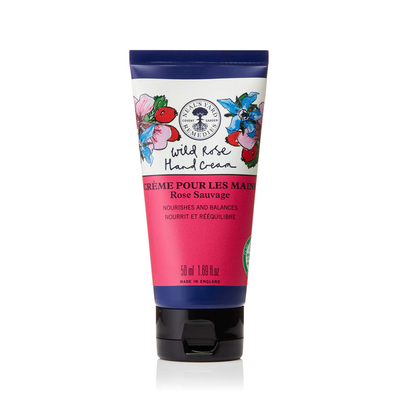 [Australia] - Neal's Yard Remedies Wild Rose Hand Cream | Rich, Luxurious & Beautifully Scented | 50ml 