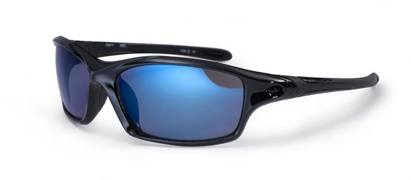 [Australia] - Bloc Eyewear Daytona Sunglasses Black/Blue Lens 