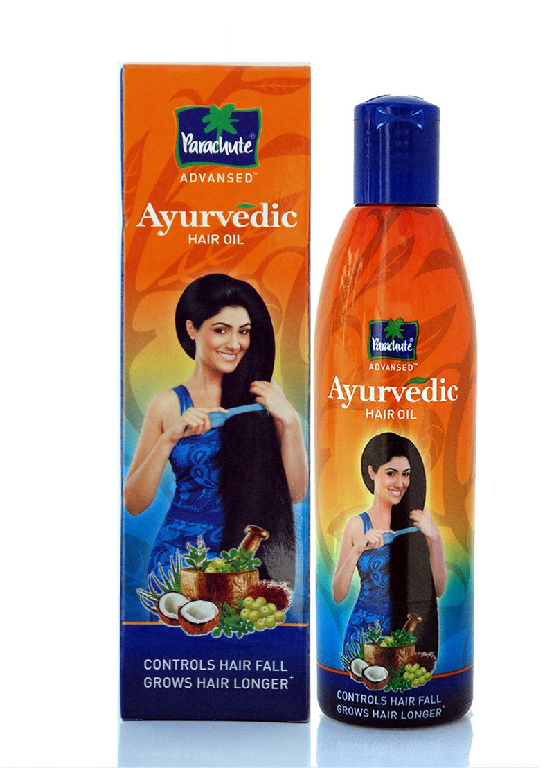 [Australia] - Parachute Advansed Ayurvedic Coconut Hair Oil | 25 Natural Ingredients to Control Hair Fall | Hair Loss, and 7 Major Hair Problems | Helps in Headache Relief | 190 ml 