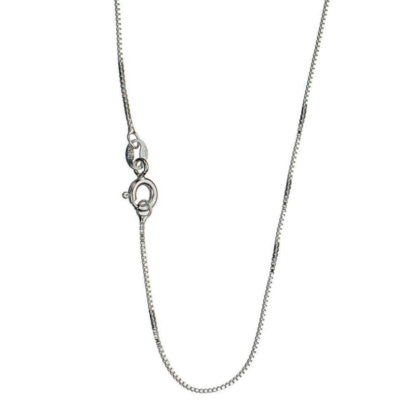 [Australia] - 20" Inch/50cm Length - Sterling Silver Chain - Curb Style - Hallmarked. SC25 Trace Chain 
