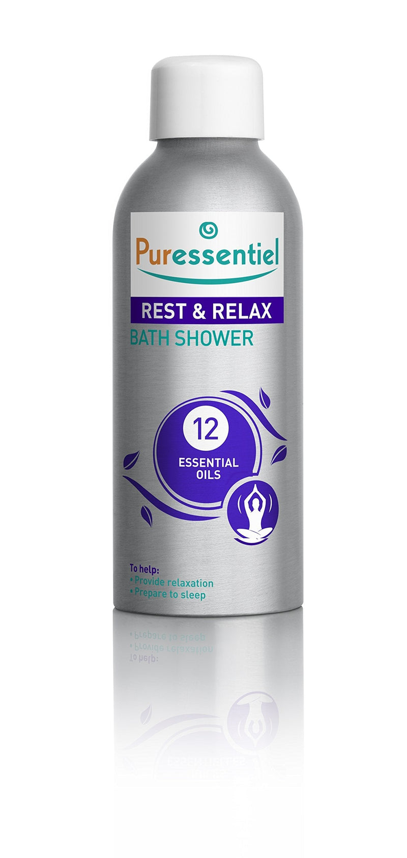 [Australia] - Puressentiel Rest & Relax Bath-Shower 100 ml - Helps prepare for sleep and provide relaxation, 100% pure essential oils, non-foaming, soap-free 