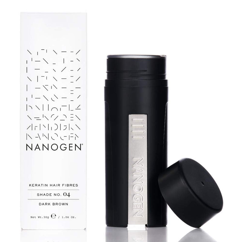 [Australia] - Nanogen Keratin Thickening Hair Fibres, 30 g, Dark Brown 30 g (Pack of 1) 