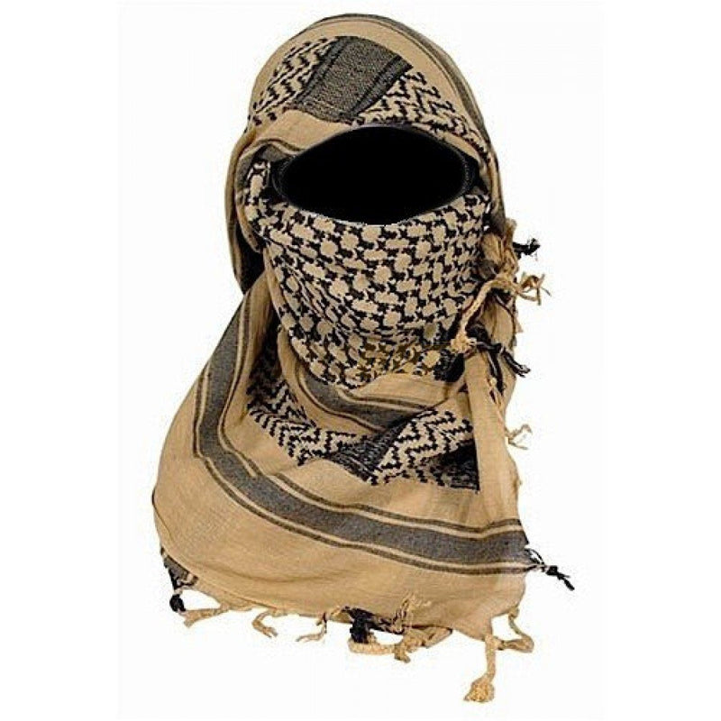 [Australia] - Mil-Tec PLO scarf Shemagh One Size Beige 