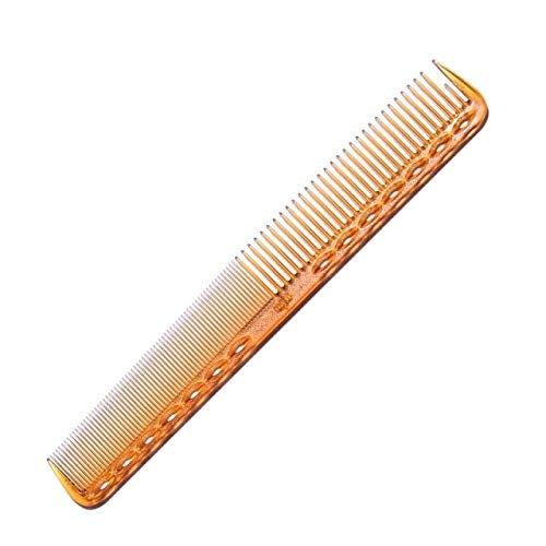 [Australia] - YS Park Comb 339 Professional Fine Cutting Hair Comb Camel Yellow 