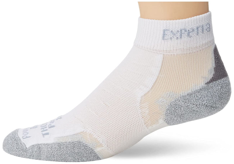 [Australia] - thorlos womens Xcmu Thin Cushion Running Low Cut Socks S White 