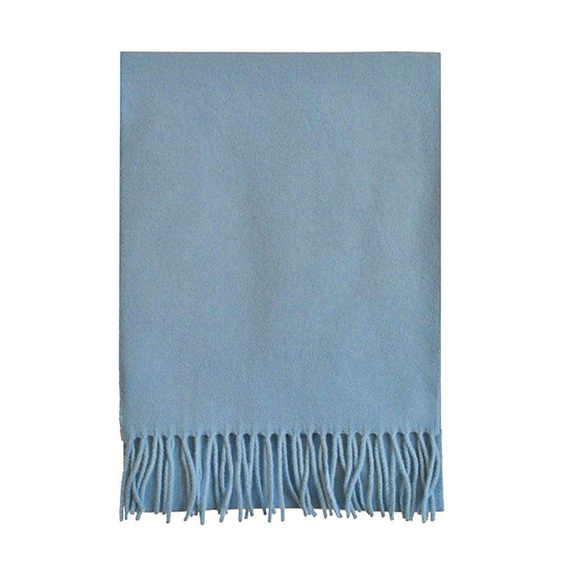 [Australia] - TOUTACOO, Unisex Woollen Scarf - Sky blue 