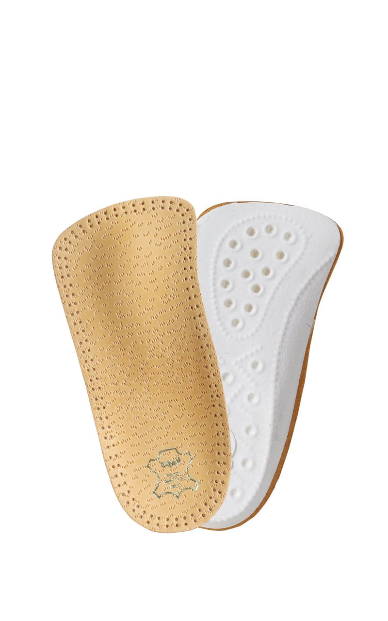 [Australia] - Orthotic 3/4 leather insoles toe-free with longitudinal and metatarsal arch support, Kaps Carmen 37 EUR / 4 UK Women 