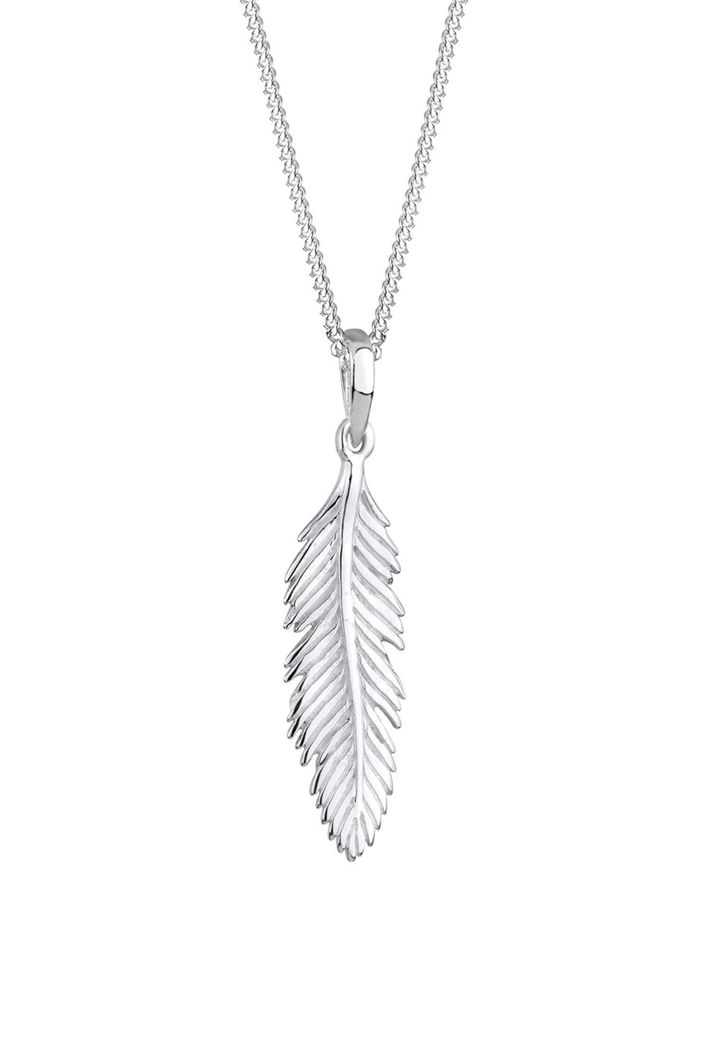 [Australia] - Elli Necklace Women Feather Pendant Playful in 925 Sterling Silver 45 