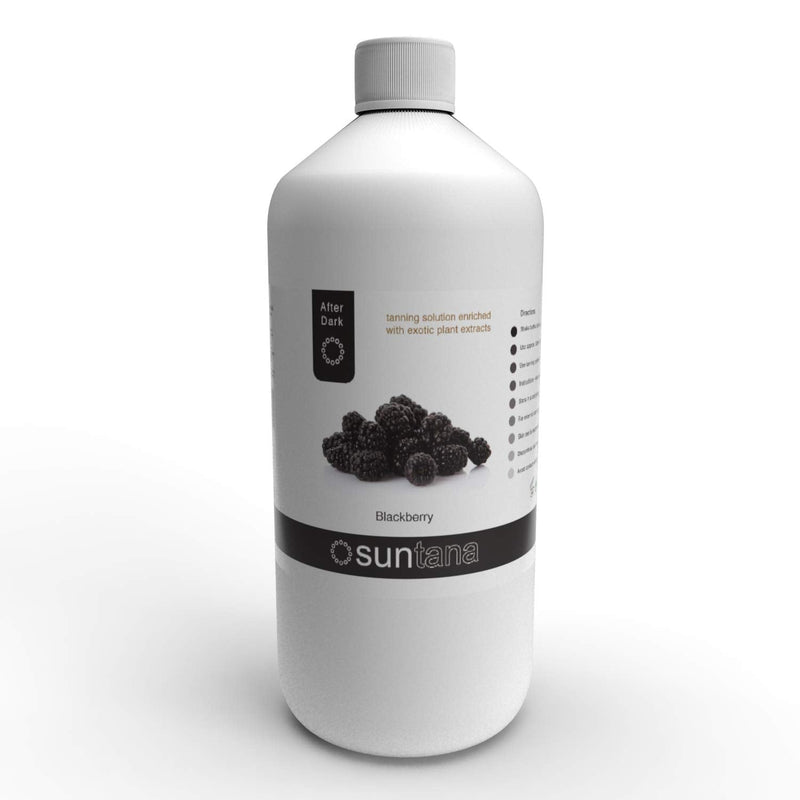 [Australia] - Suntana Spray tan Blackberry Fragranced Spray Tan Solution, After-Dark Tan 1000 ml 