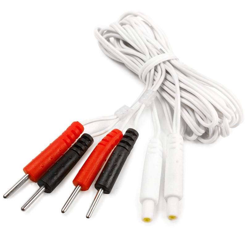 [Australia] - TensCare Leadwires for NEW touch TENS, Perfect TENS, Perfect EMS, Perfect PFE and Uniglo - 2 x L-CPT (Eligible for VAT relief in the UK) 