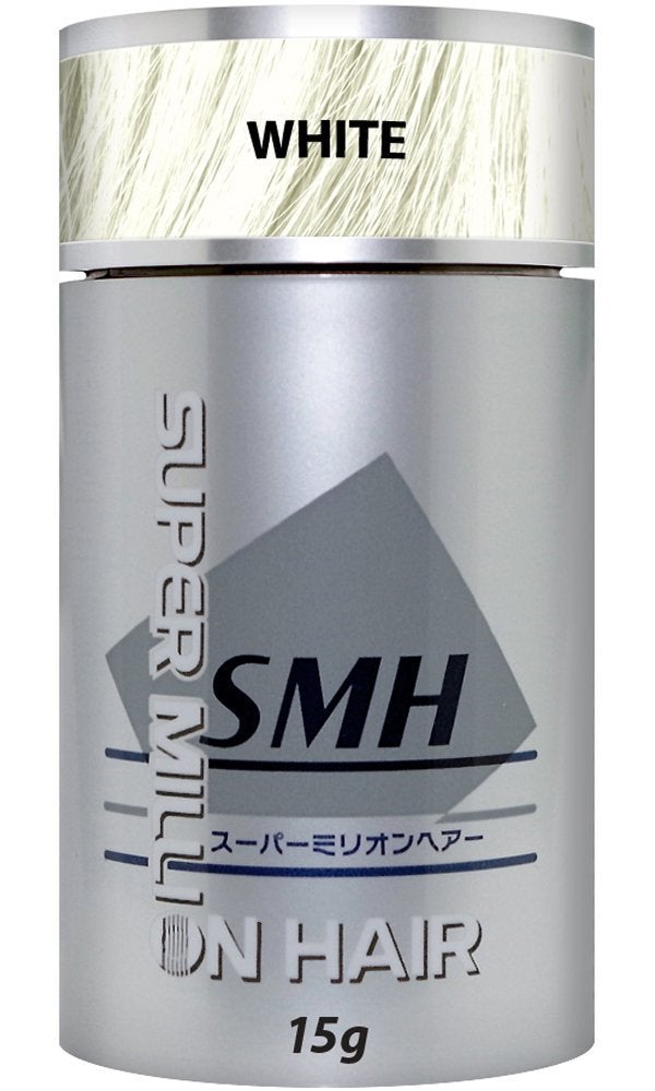 [Australia] - Super Million Hair 1 x 15g Hair Building Fibres - No.15 White 