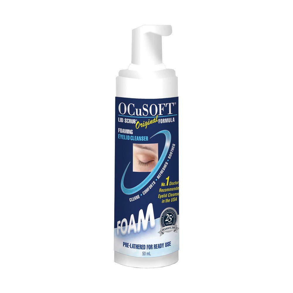 [Australia] - Ocusoft Original 50ml Eye Spray Lid Cleanser - 121 Pumps per bottle - Lasts up to 2 months. 