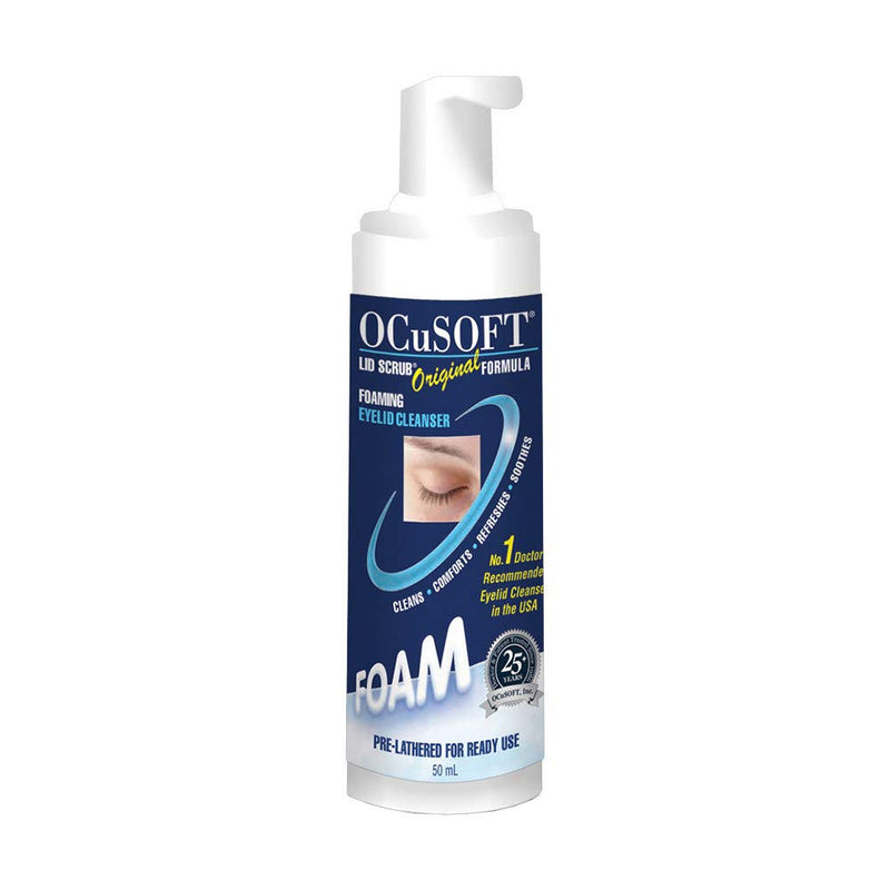 [Australia] - Ocusoft Original 50ml Eye Spray Lid Cleanser - 121 Pumps per bottle - Lasts up to 2 months. 