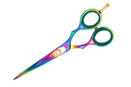 [Australia] - Awans Hairdresser Scissors/Barber Scissors 5.5" Multi-Coloured, 