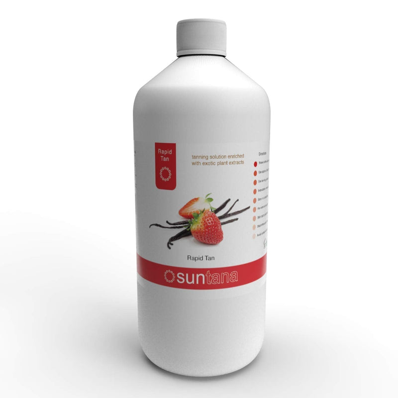 [Australia] - Suntana Spray tan Rapid Fast Tan Solution, Strawberry and Vanilla 1000 ml 