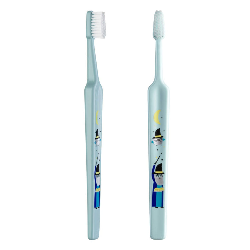 [Australia] - TePe Kids Select Compact X-Soft (Ages 3+) / Extra soft & fun zoo animal design / 1 x children's toothbrush 1x1 