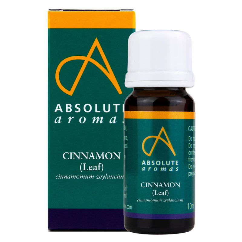 [Australia] - Absolute Aromas Cinnamon Leaf Essential Oil 10ml - Pure, Natural, Undiluted and Cruelty Free - for use in Diffusers, Aromatherapy and DIY Beauty Recipes 