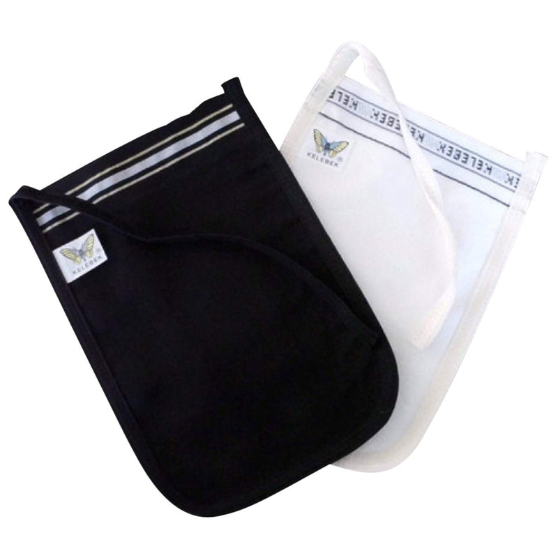 [Australia] - Set of 2 Keses - Black & White Hamam Hammam Spa Exfoliator Kessa Shower Glove Mitt 