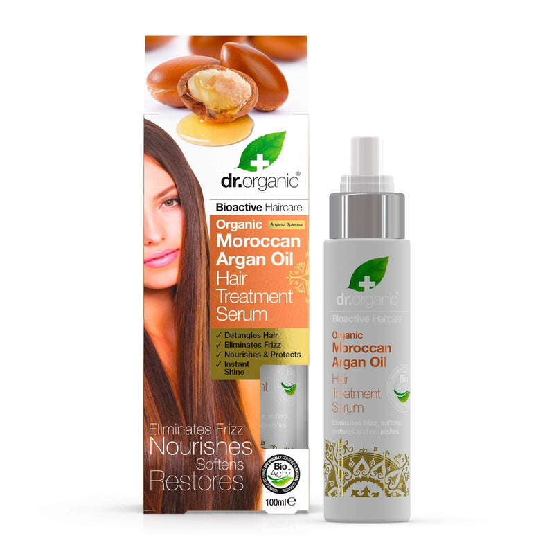[Australia] - DR ORGANIC Moroccan Argan Oil Hair Treatment Serum, 100 ml 