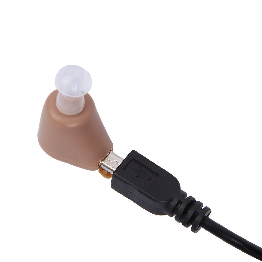 [Australia] - MEDca High Quality ITE Mini Rechargeable Ear Hearing Amplifier Fully Compliant with EU/UK Plugs & Sockets Safety Act 