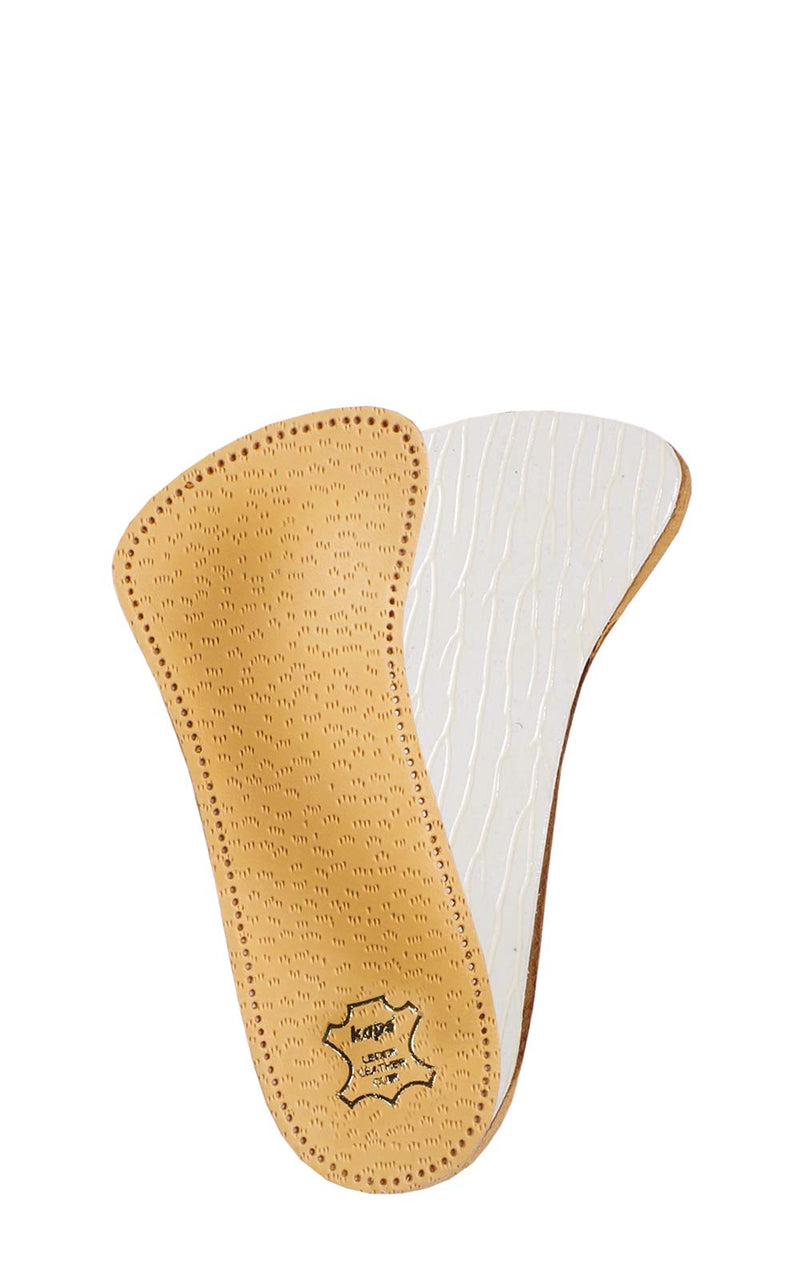 [Australia] - Orthotic 3/4 leather insoles with longitudinal and transverse arch support, Kaps Flamenco, all sizes 38 EUR / 5 UK / Women 