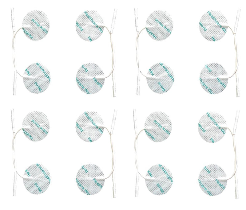 [Australia] - Healthcare World 16 Round Tens Electrode Pads Tens Pads for TPN Tenscare NeuroTrac Flexi Tens Machines 