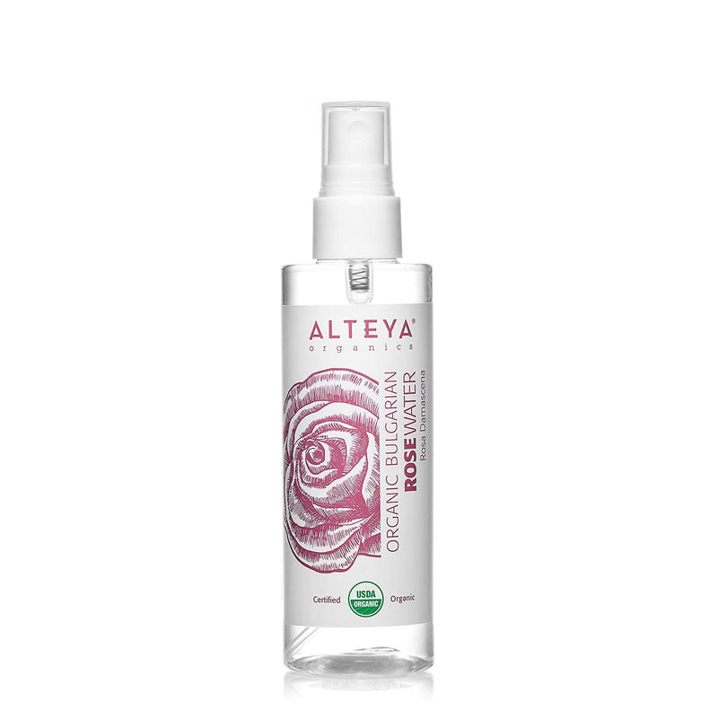 [Australia] - Alteya Organic Rose Water Spray 100ml - 100% USDA Certified Organic Authentic Pure Natural Rosa Damascena Flower Water Steam-Distilled and Sold Directly by the Rose Grower Alteya Organics 