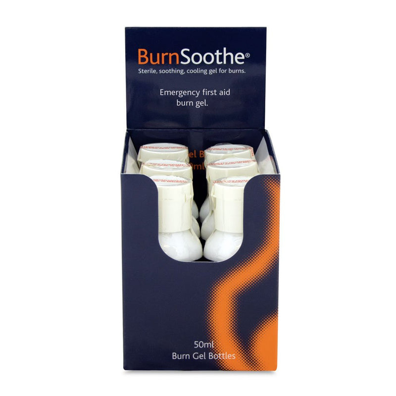 [Australia] - Reliance Medical 50 ml Burn Soothe Gel Bottle Burn Soothe Gel Bottle 50ml - Pack of 6 