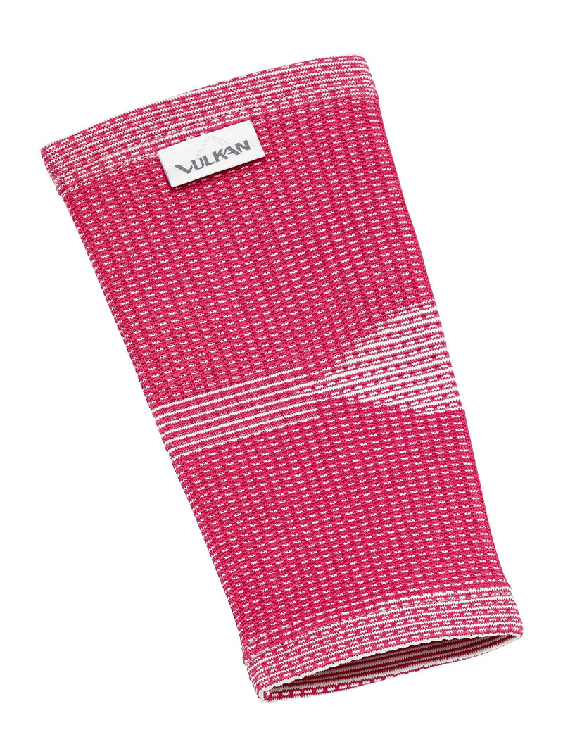 [Australia] - Vulkan Elbow Support, Women's Compression Support Sleeve, Helps with Muscle Pain and Injury Recovery, Tennis/Golfers Elbow, Pink, Large 