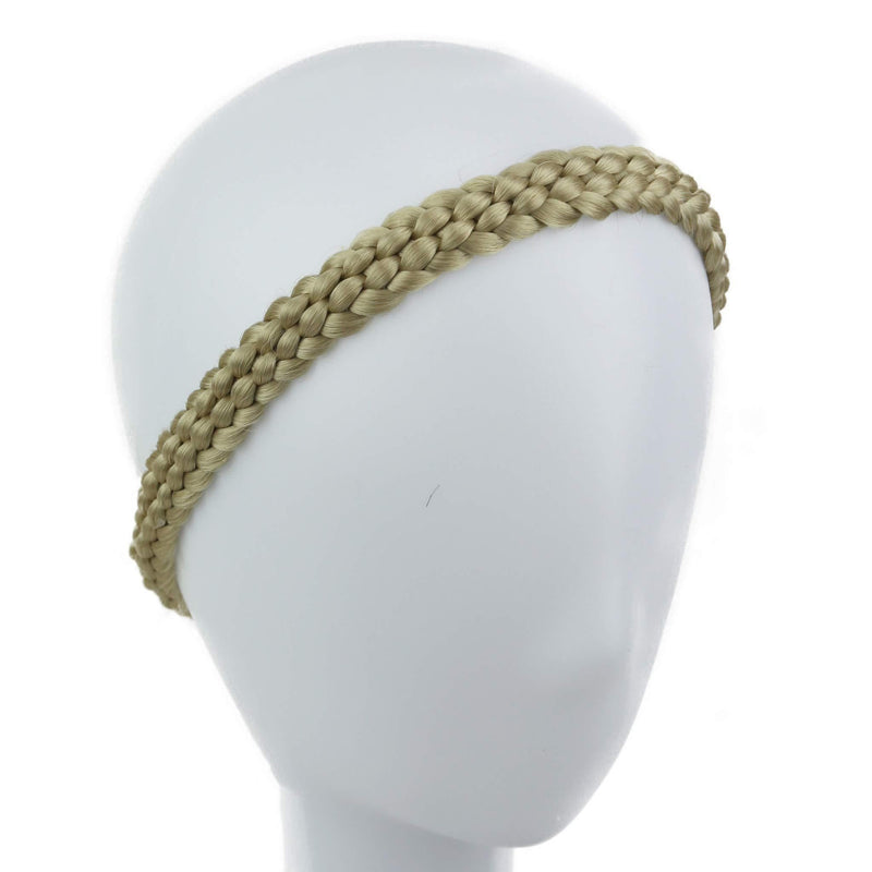 [Australia] - PRETTYSHOP Hair Band Plaited Braid Headband Hairpiece Light Blonde HZ10 