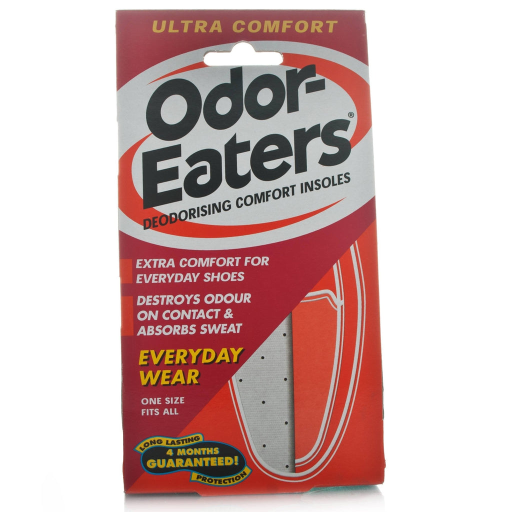 [Australia] - Odor-Eaters Ultra Comfort, Odour-Destroying, Deodorising comfort insoles, for everyday wear 1 Pair 